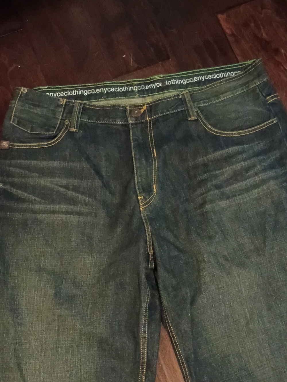 Enyce Dark Blue Straight-Leg Women's Jeans